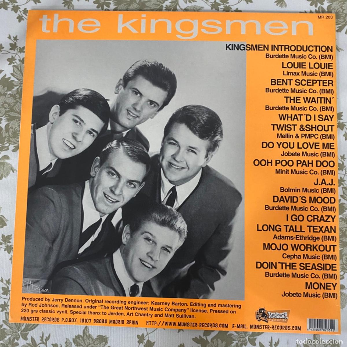 Discos de vinilo: THE KINGSMEN LIVE AND UNRELEASED - Foto 2