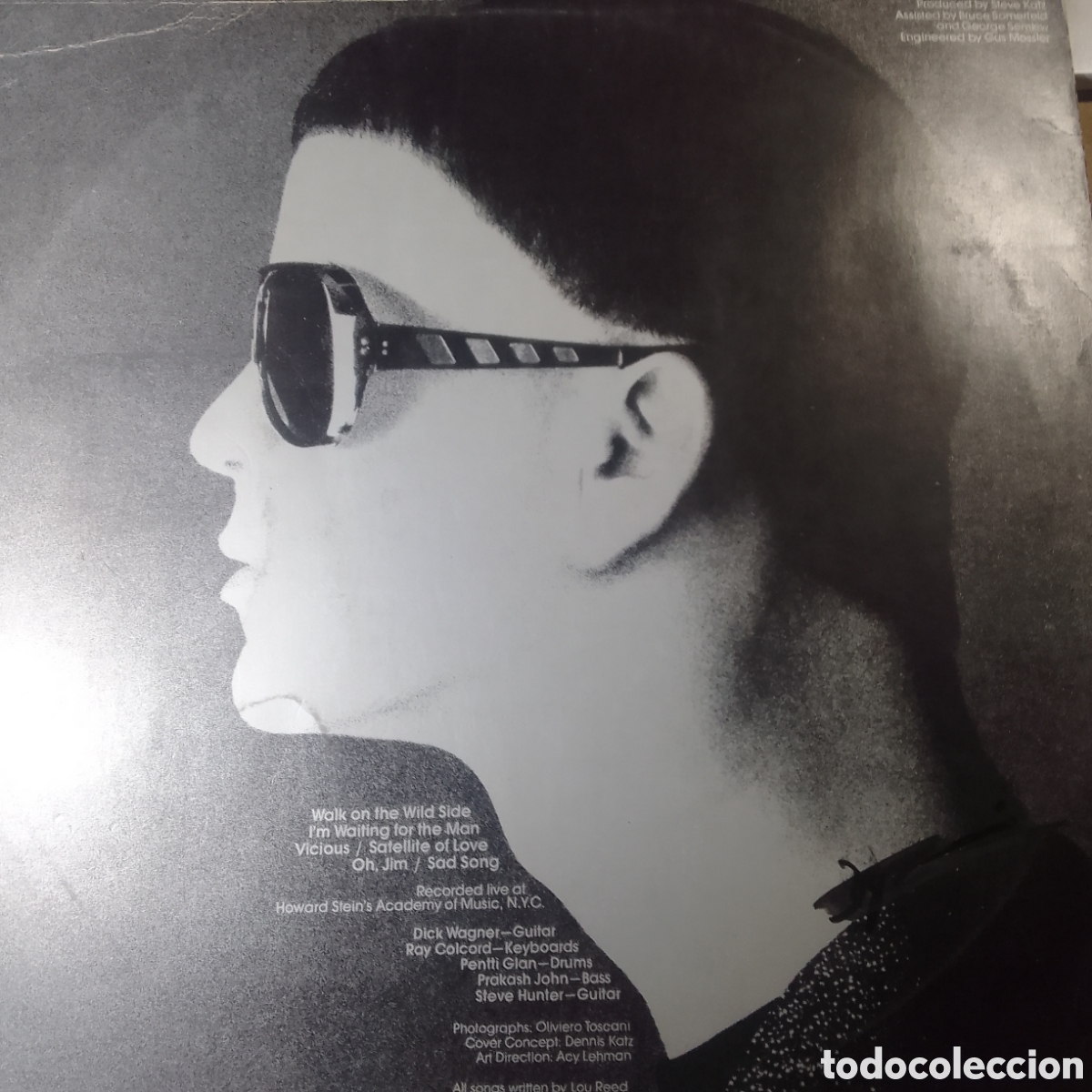 Discos de vinilo: LOU REED LIVE ................ - Foto 2