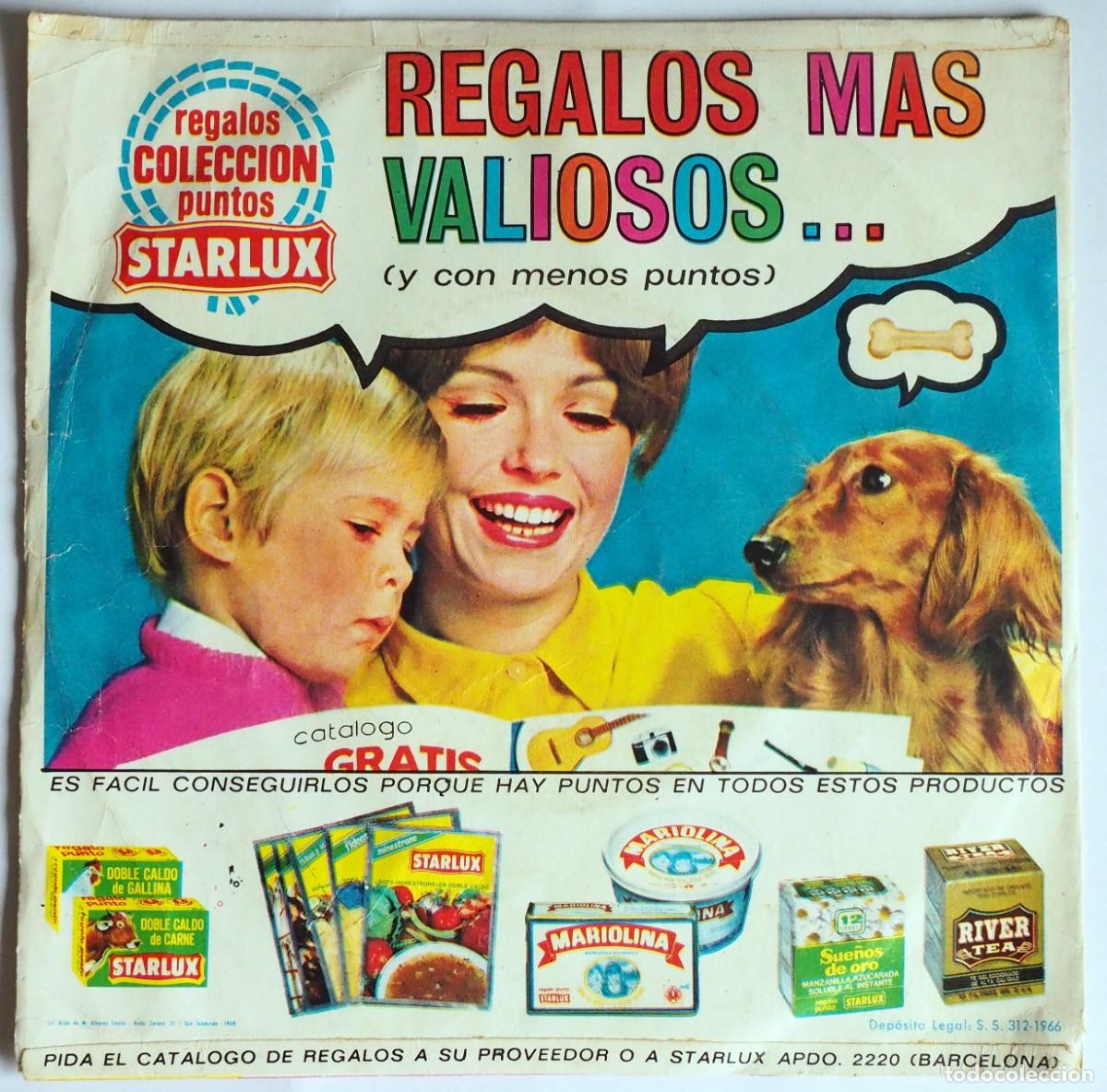 Discos de vinilo: SINGLE DE VINILLO PUBLICIDAD: STARLUX. A&Ntilde;O 1966 - Foto 2