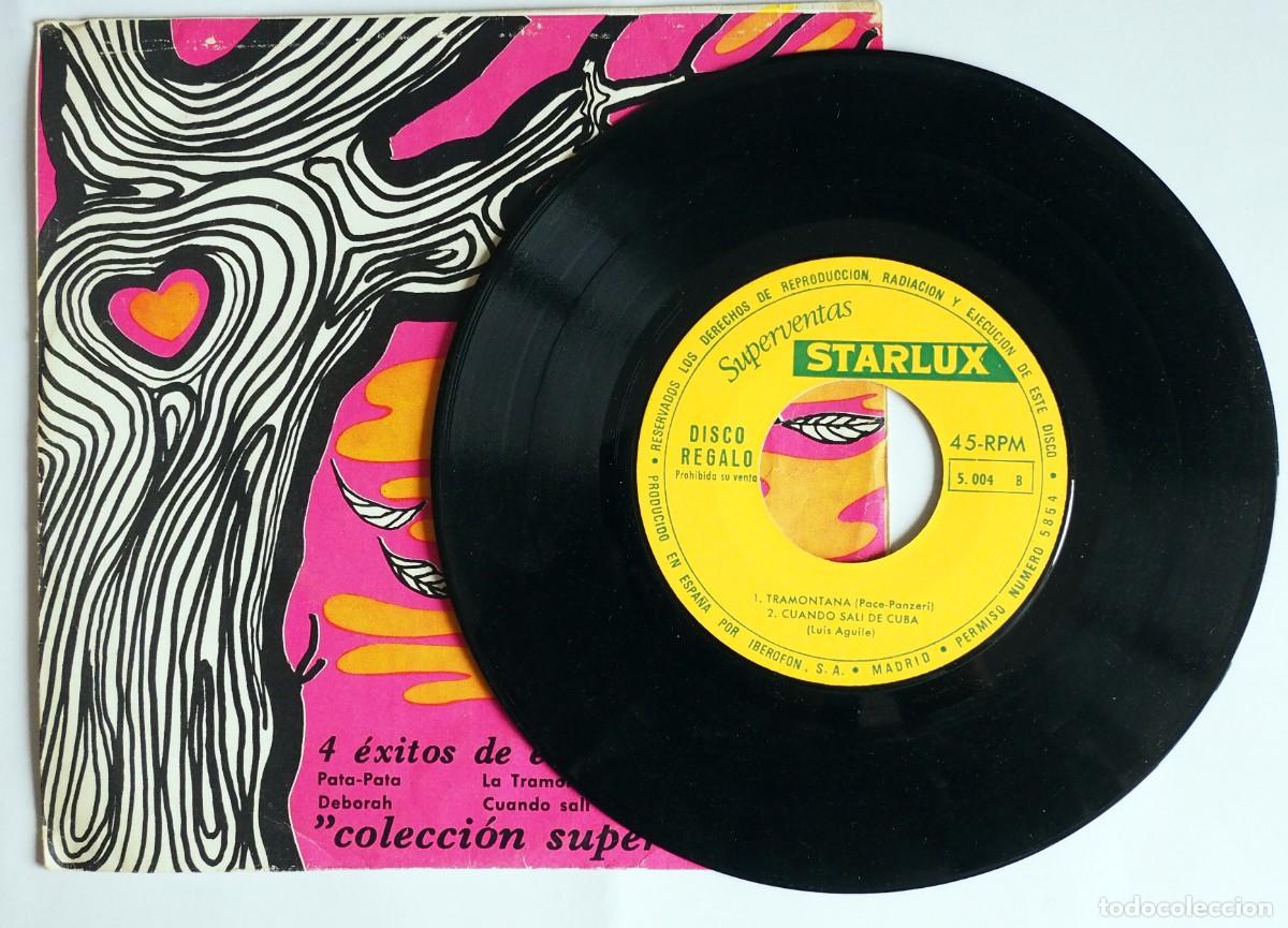 Discos de vinilo: SINGLE DE VINILLO PUBLICIDAD: STARLUX. A&Ntilde;O 1966 - Foto 3