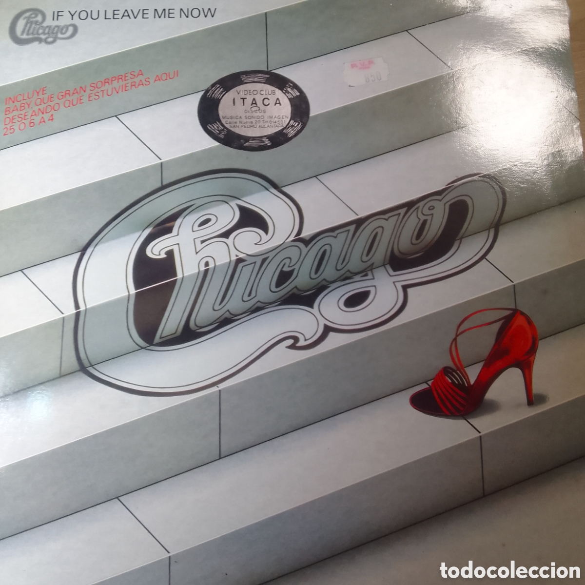 Discos de vinilo: CHICAGO IF YOU LEAVE ME NOW - Foto 1
