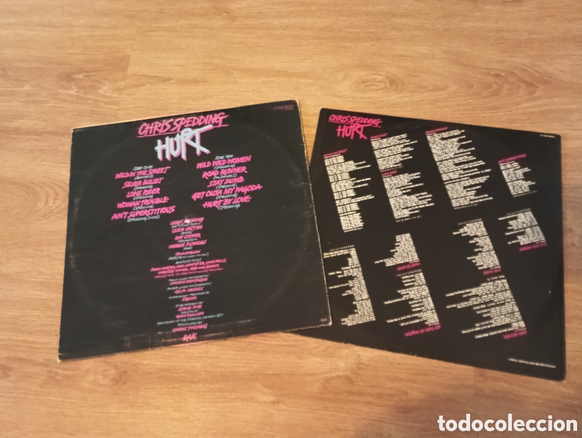 Discos de vinilo: Disco de Chris Spedding, canci&oacute;n &rdquo;Hurt - Foto 4