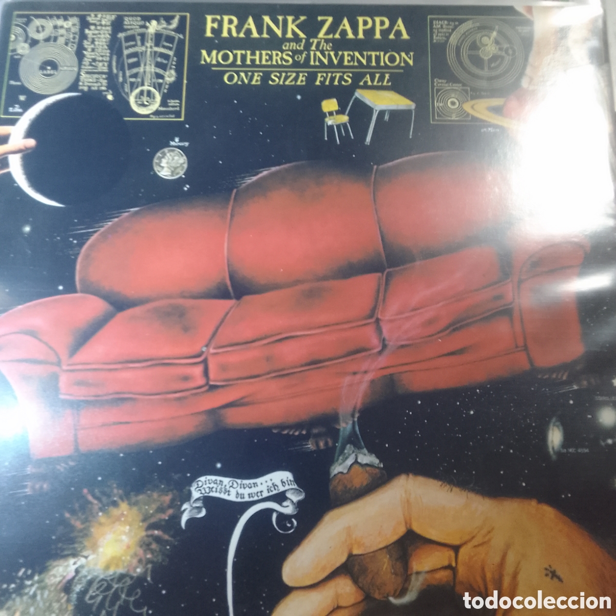 Discos de vinilo: FRANK ZAPPA ONE SIZE FITS ALL - Foto 1