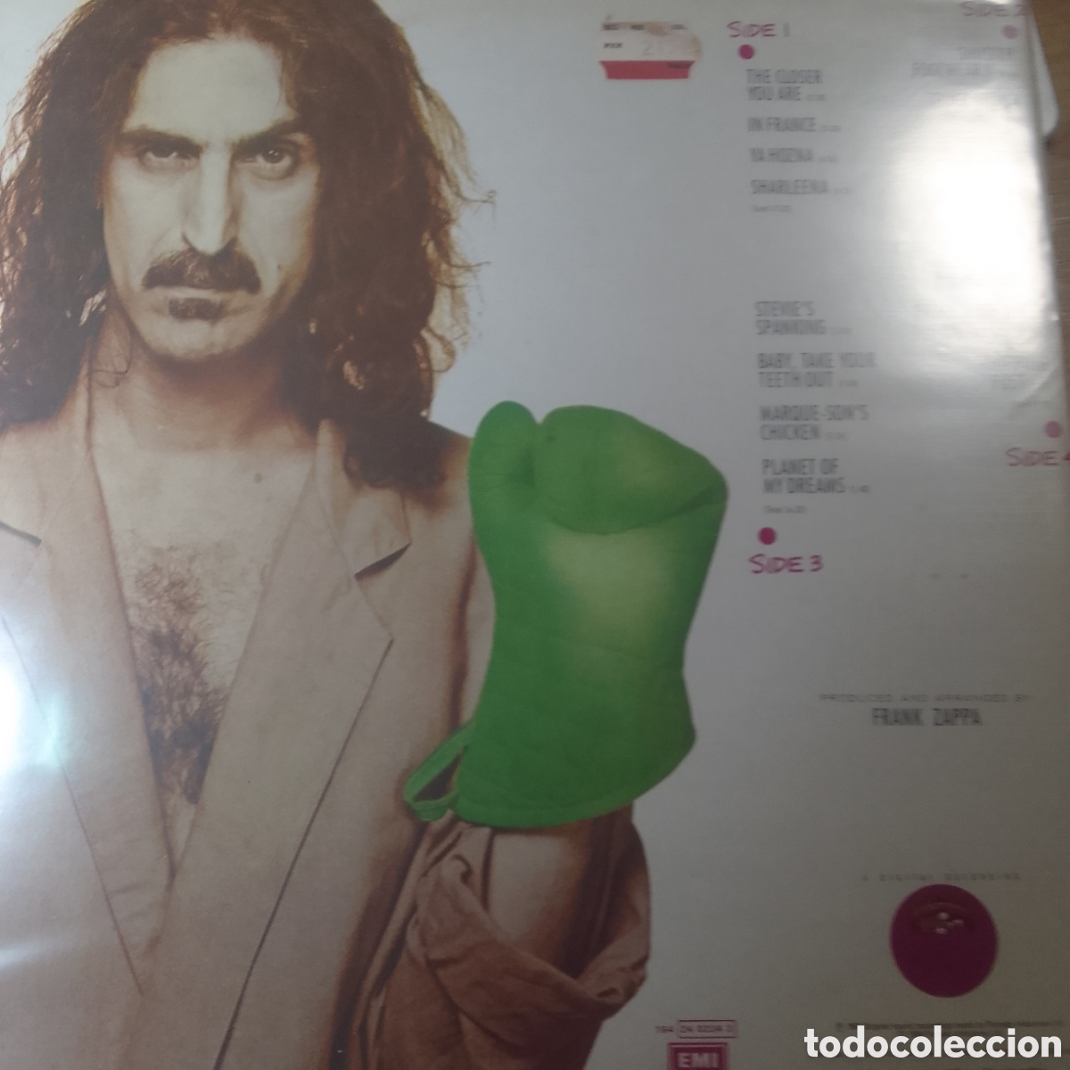 Discos de vinilo: FRANK ZAPPA THEM OR US DOBLE LP - Foto 2