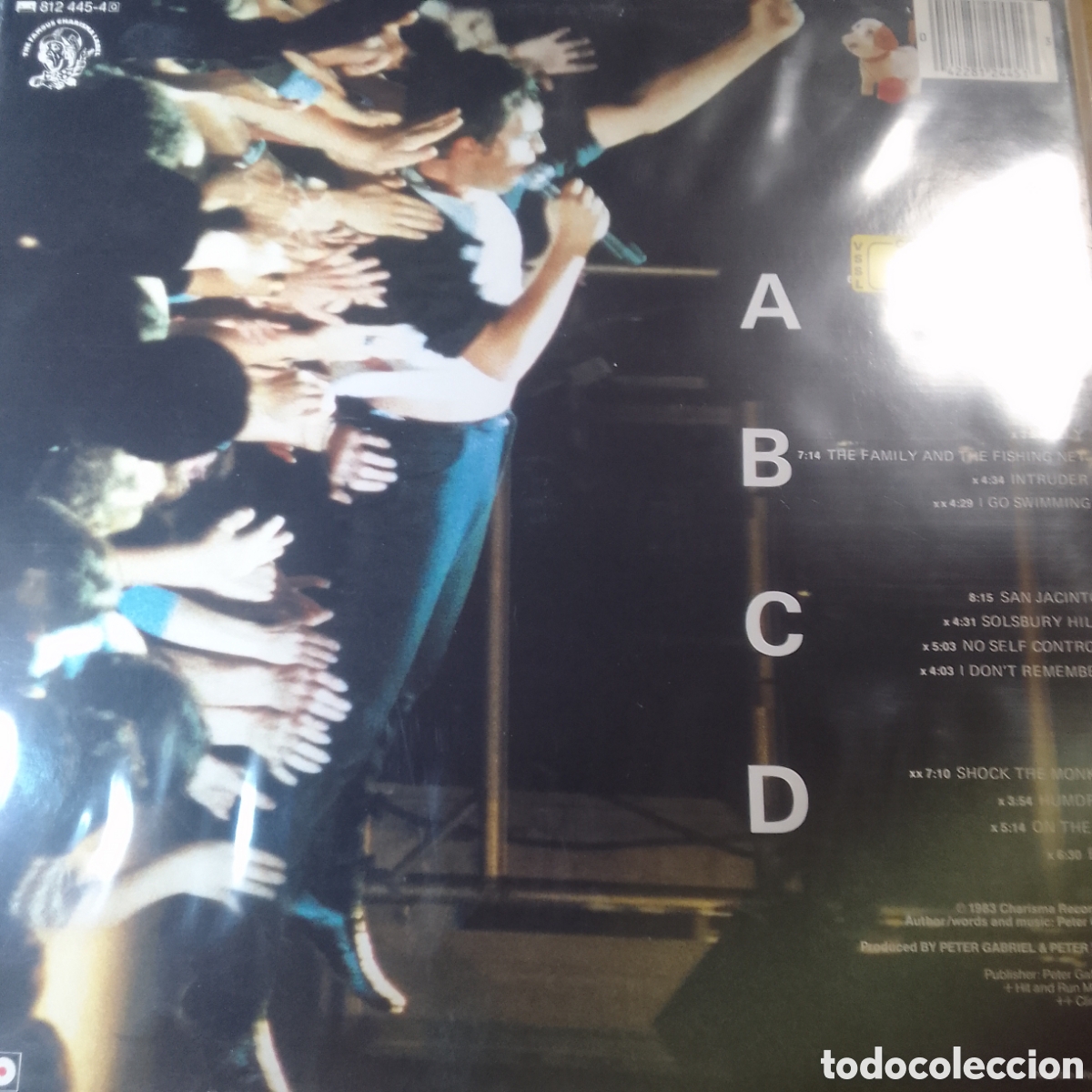 Discos de vinilo: PETER GABRIEL PLAYS LIVE Doble LP - Foto 2