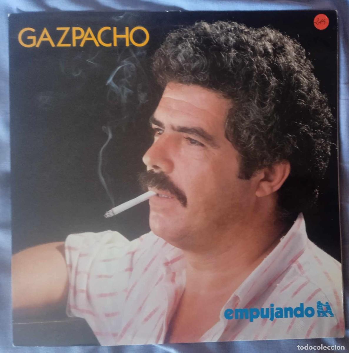 Discos de vinilo: GAZPACHO - EMPUJANDO - 1988 - Foto 1