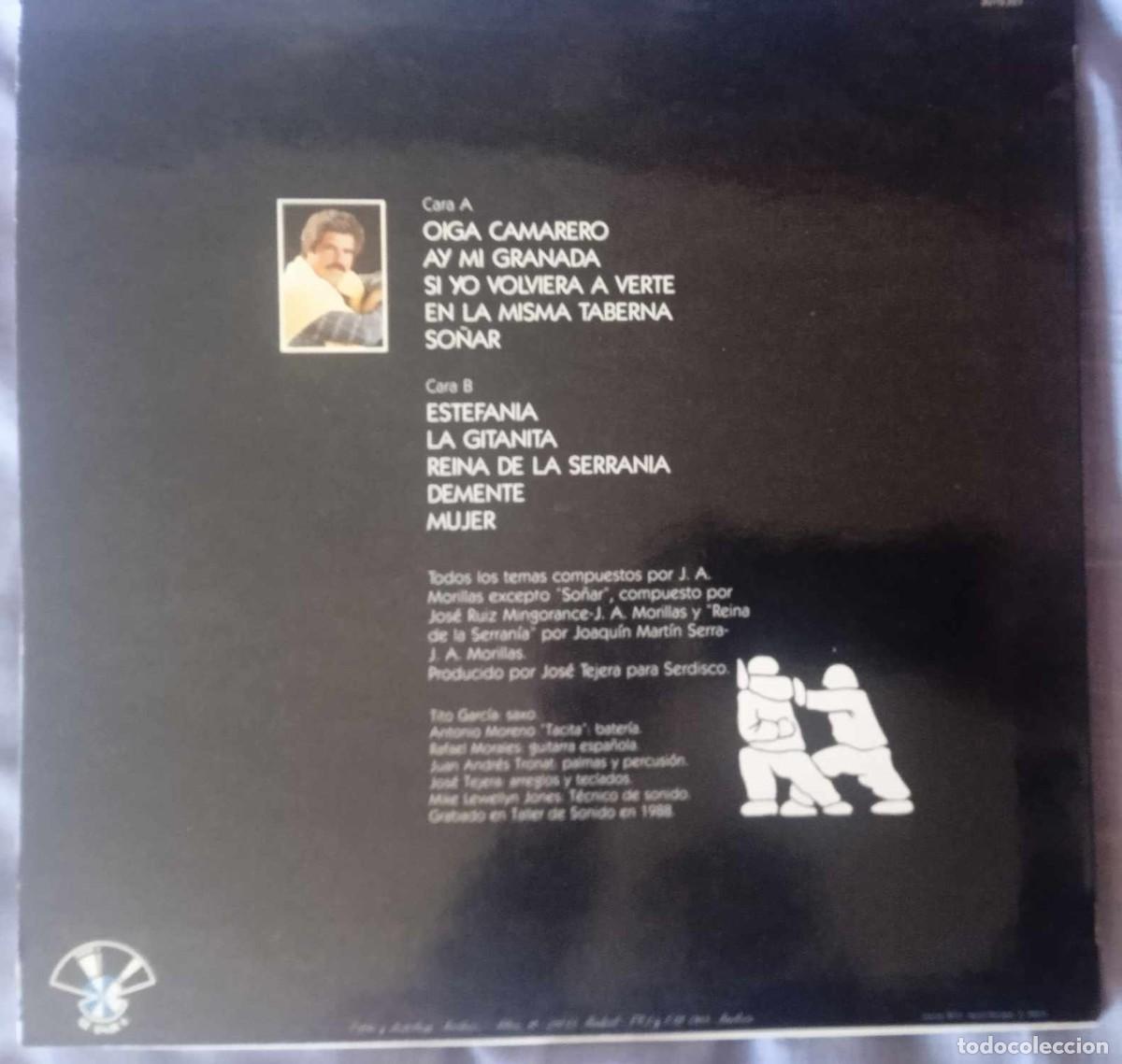 Discos de vinilo: GAZPACHO - EMPUJANDO - 1988 - Foto 2