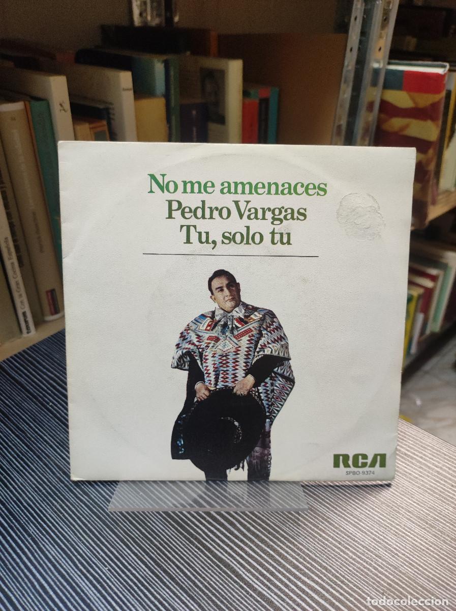 Discos de vinilo: Pedro Vargas &ndash; No Me Amenaces - Foto 1