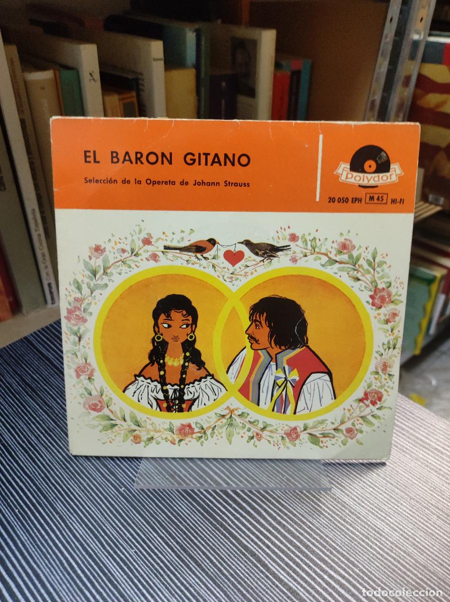 Discos de vinilo: EL BARON GITANO SELECCION DE JOHANN STRAUSS - Foto 1