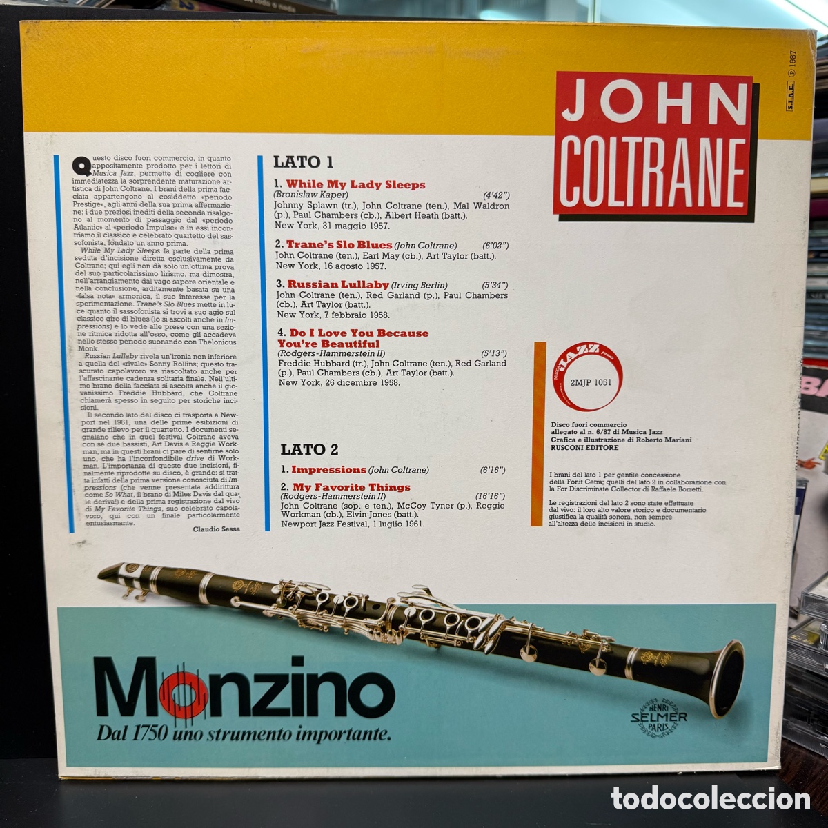 Discos de vinilo: John Coltrane - John Coltrane (LP) - Foto 2