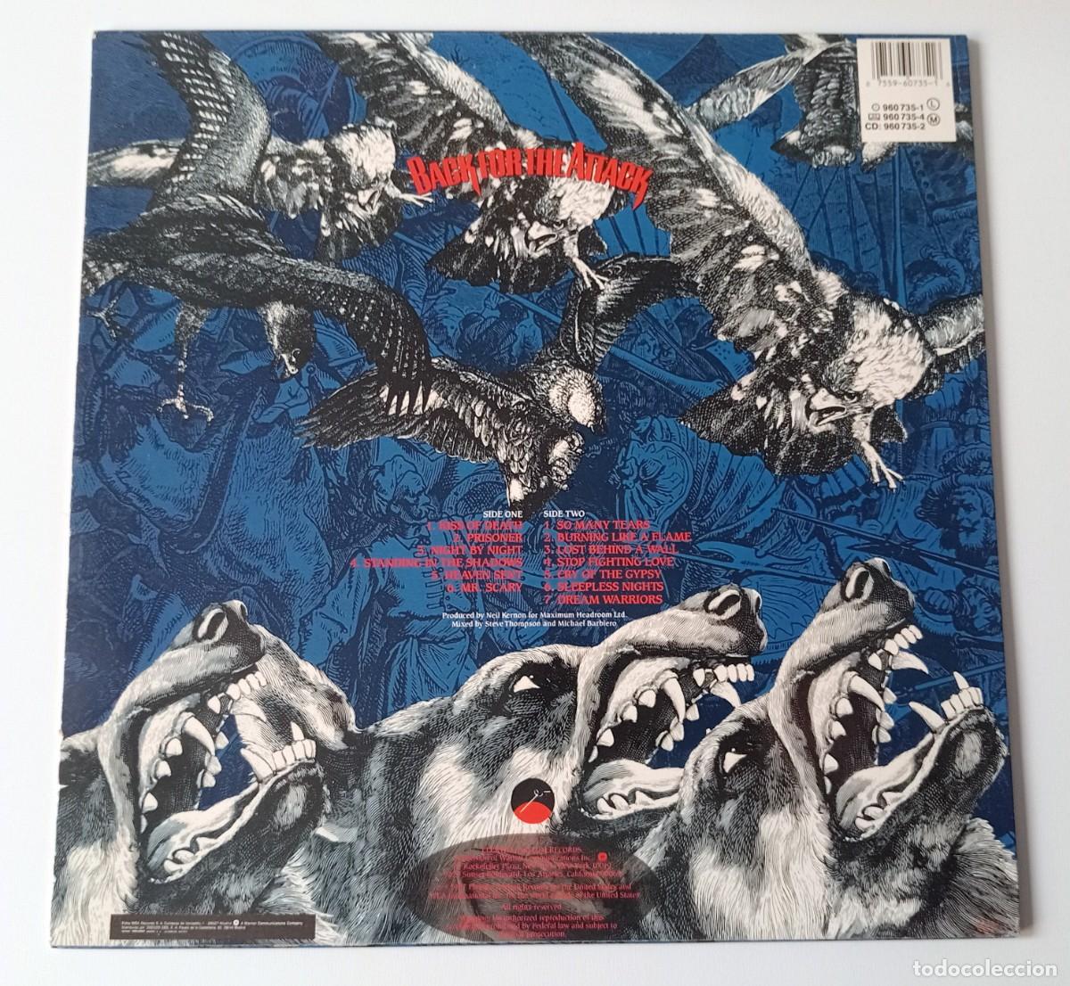 Discos de vinilo: LP DOKKEN - BACK FOR THE ATTACK - Foto 2