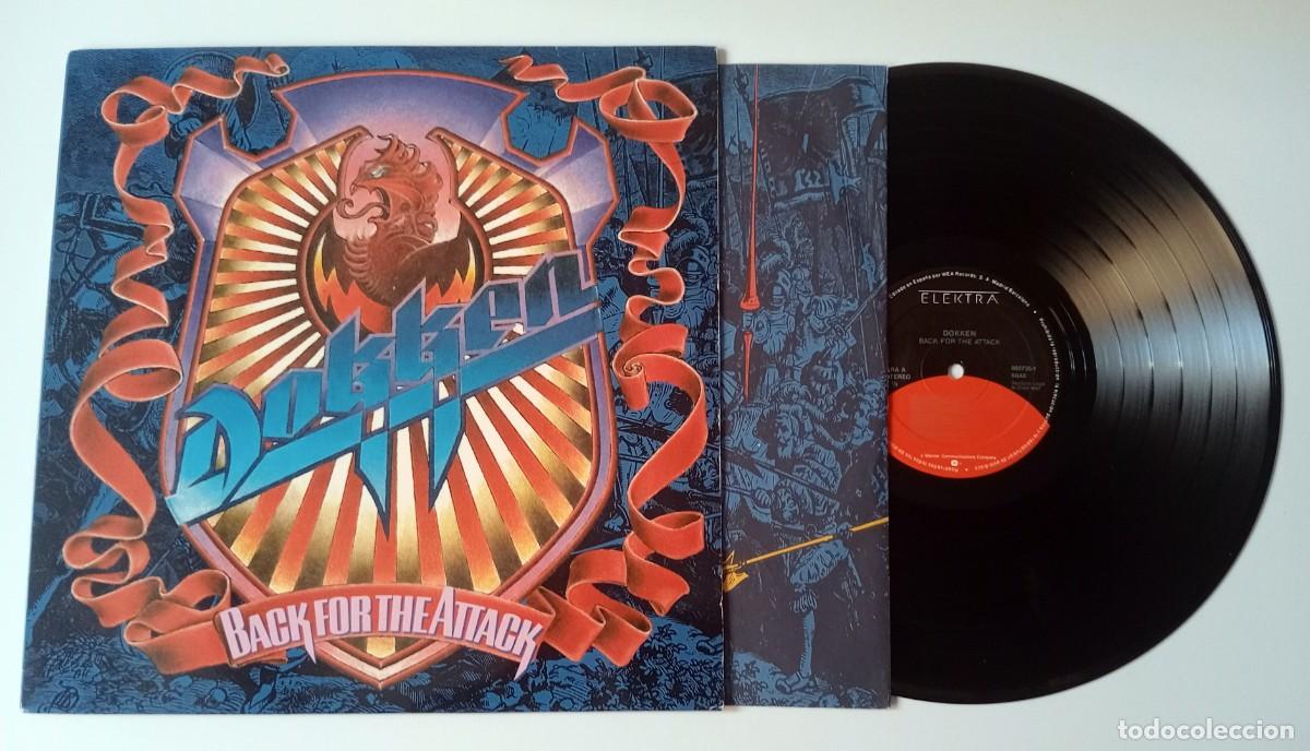 Discos de vinilo: LP DOKKEN - BACK FOR THE ATTACK - Foto 3