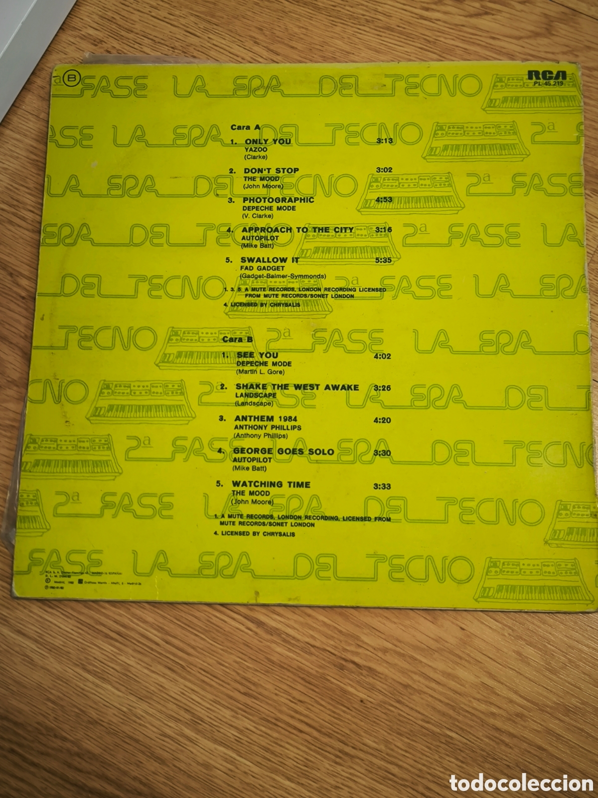 Discos de vinilo: VINILO LA ERA DEL TECNO 2 FASE - Foto 2