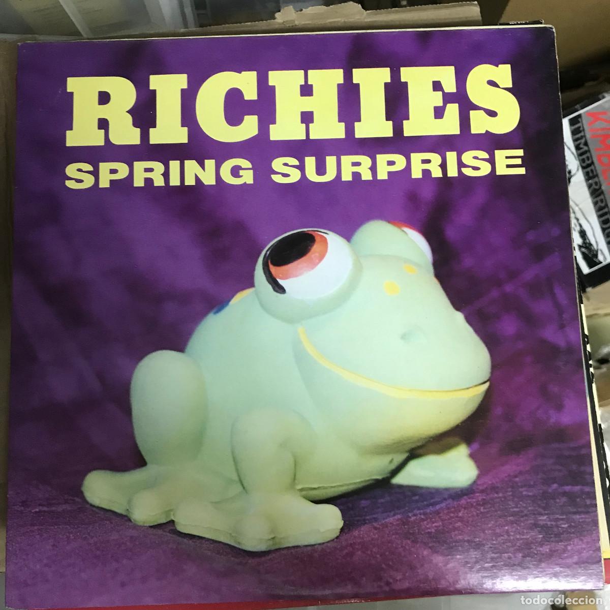 Discos de vinilo: RICHIES - SPRING SURPRISE - LP WE BITE USA 1991 - Foto 1