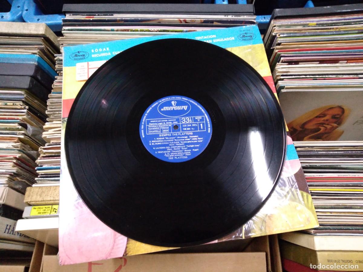 Discos de vinilo: LP. The Platters &ndash; Siempre The Platters - Foto 3