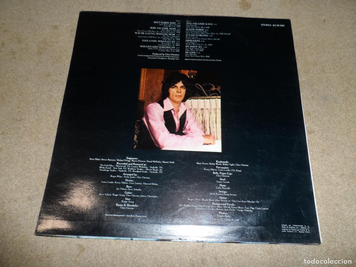 Discos de vinilo: B.J. Thomas &lrm;&ndash; B.J. Thomas (SPAIN 1977) - Foto 2