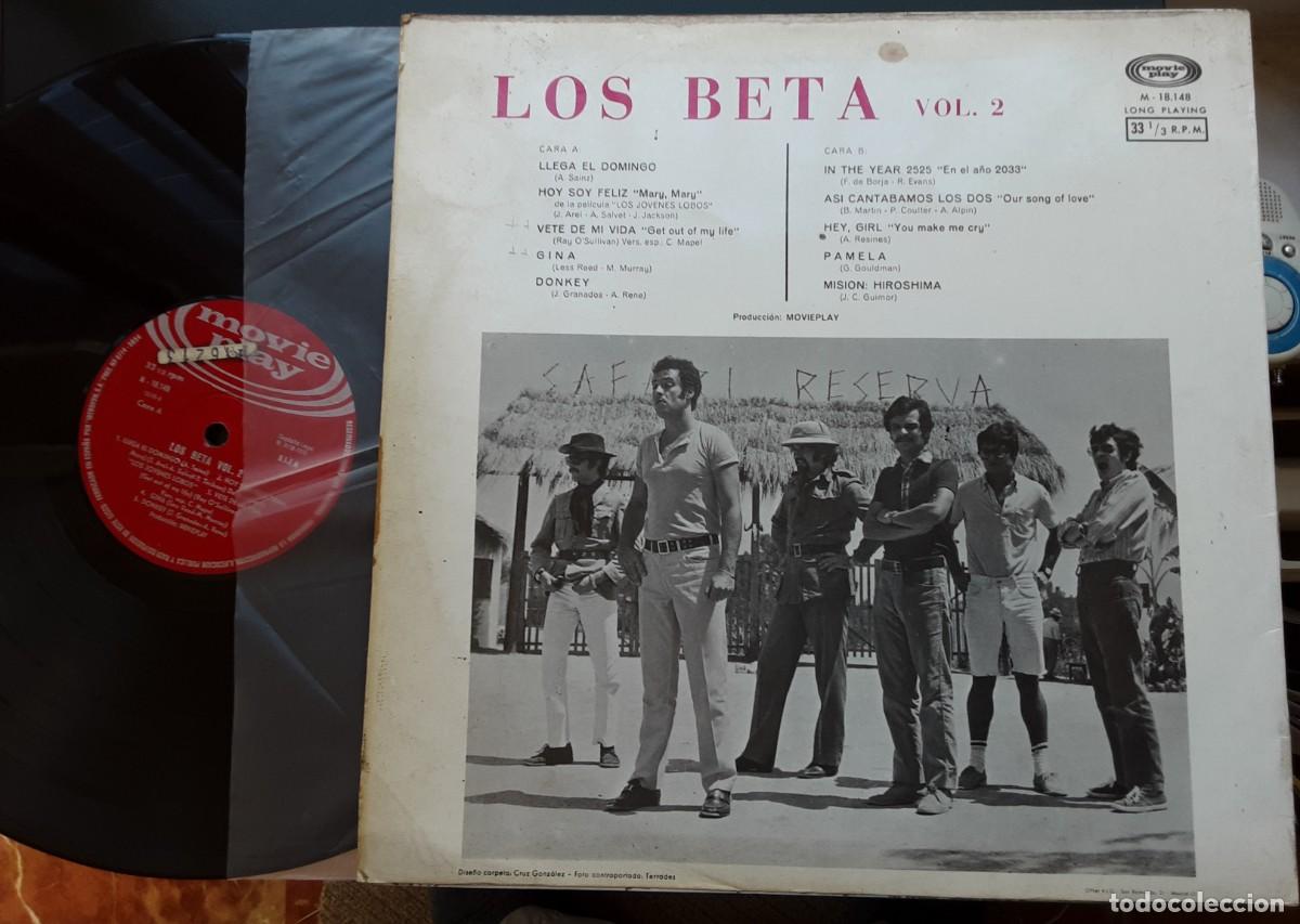 Discos de vinilo: Lp LOS BETA, VOL. 2 , incluye Misi&oacute;n Hiroshima - Foto 2