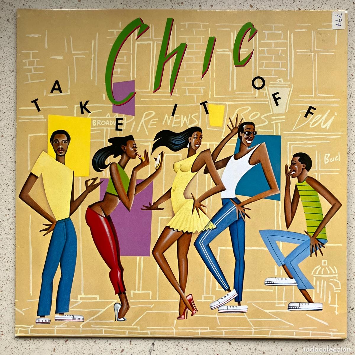 Discos de vinilo: Chic &lrm;&ndash; Take It Off, Scandinavia 1981 Atlantic - Foto 1