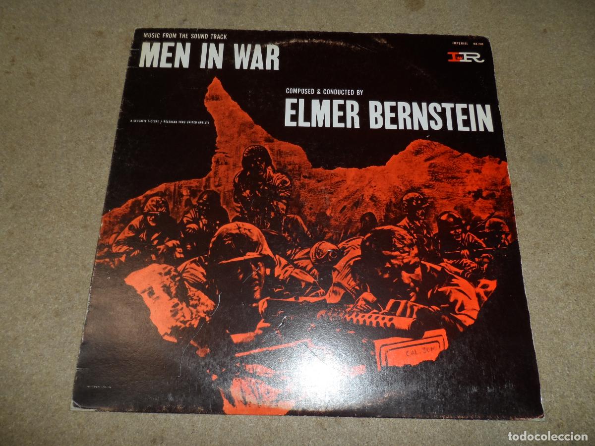 Discos de vinilo: ELMER BERNSTEIN - MEN IN WAR (SPAIN 1985) - Foto 1