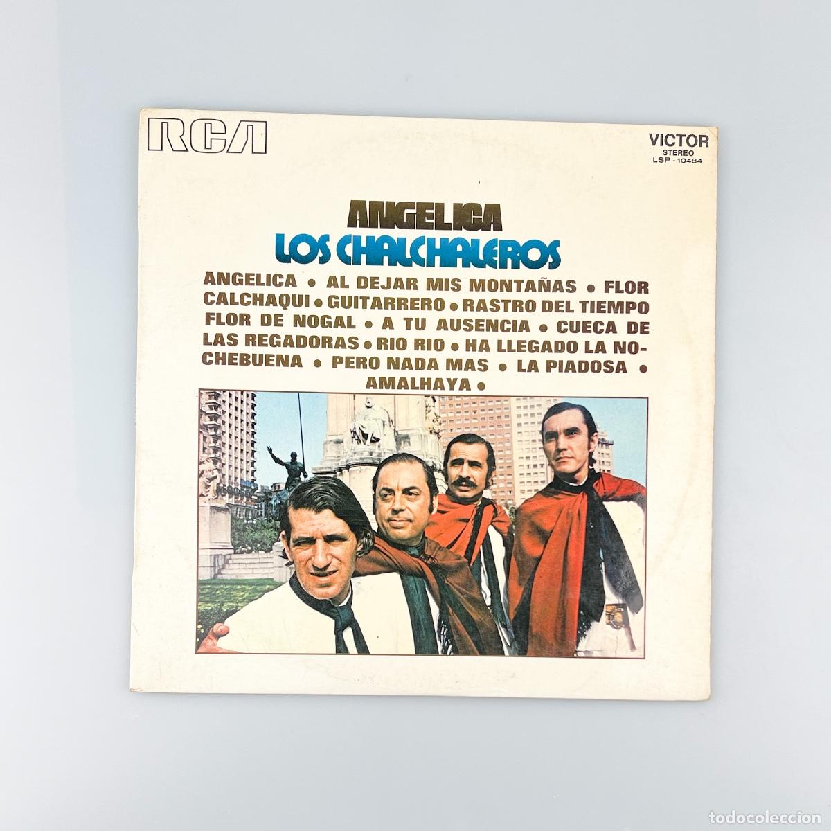 Discos de vinilo: LP. Los Chalchaleros. Ang&eacute;lica (VG/G)