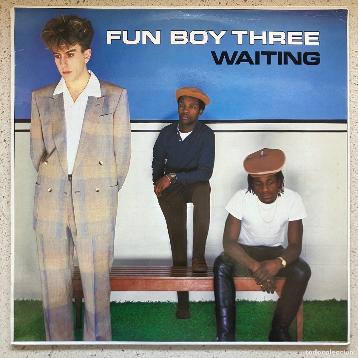 Discos de vinilo: Fun Boy Three &ndash; Waiting, Sweden 1983 Chrysalis - Foto 1