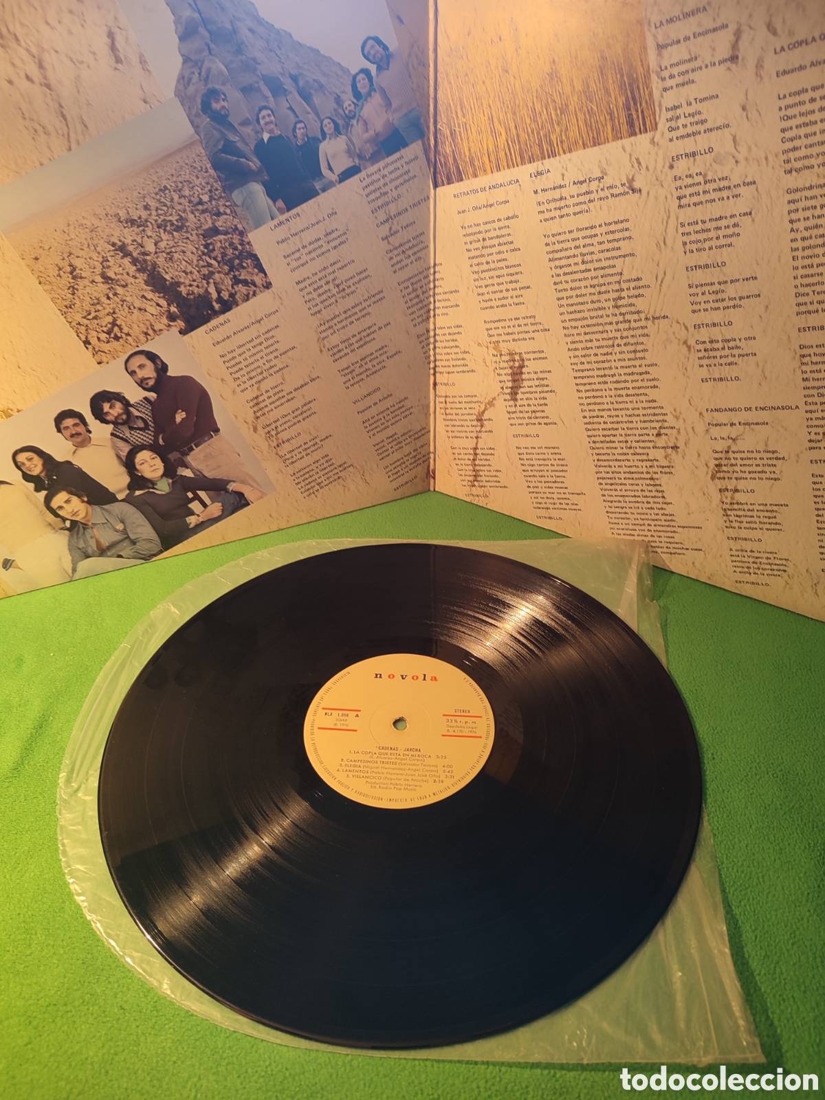 Discos de vinilo: Jarcha - Cadenas original del a&ntilde;o 1976 - Foto 2