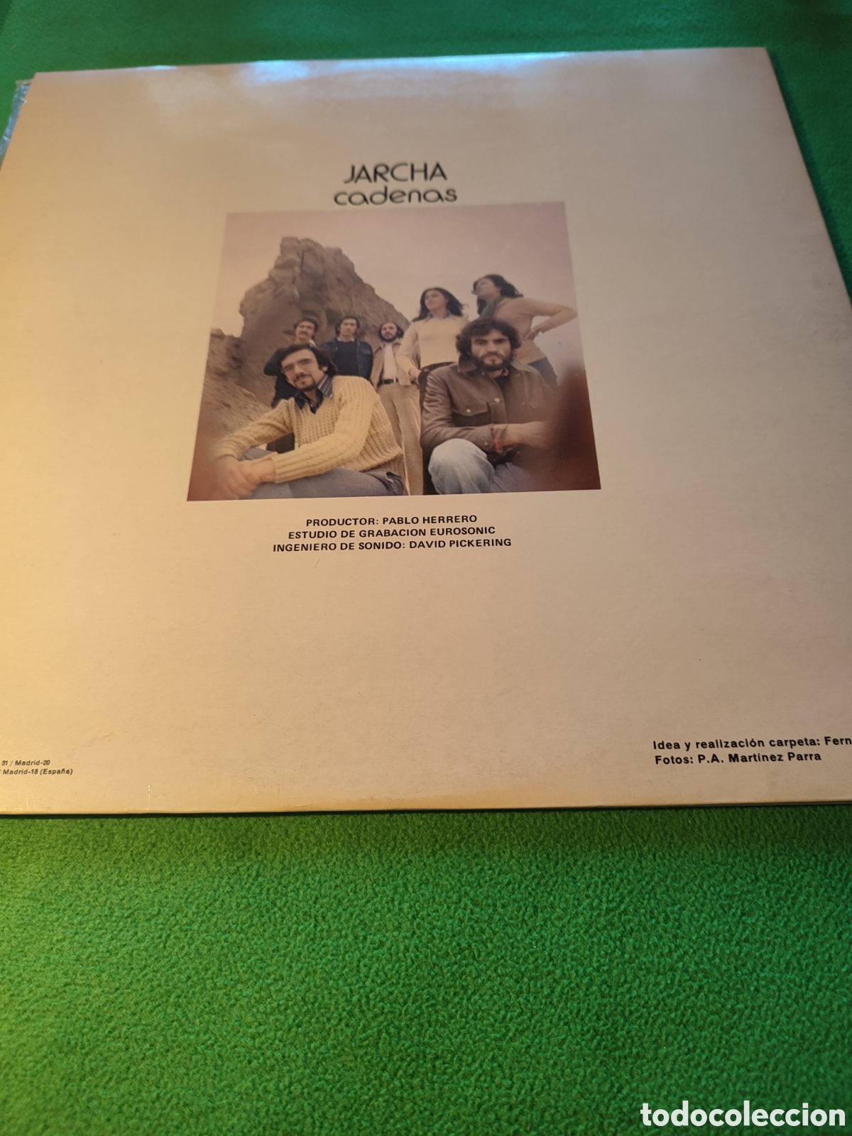 Discos de vinilo: Jarcha - Cadenas original del a&ntilde;o 1976 - Foto 3
