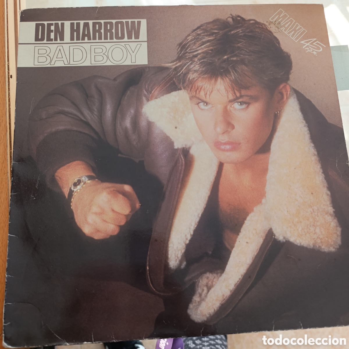 Discos de vinilo: DEN HARROW,BAD BOY,VINILO,MAXI - Foto 3