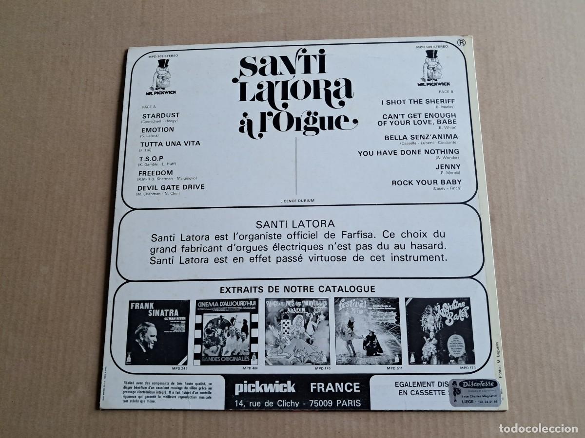 Discos de vinilo: SANTI LATORA - A RORGUE LP EDICION FRANCIA - Foto 3