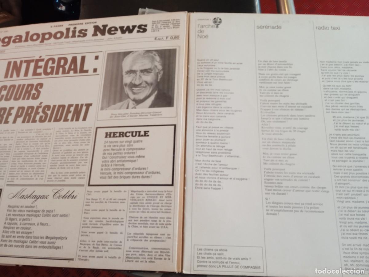 Discos de vinilo: HERBERT PAGANI- MEGALOPOLIS. LP DOBLE. CON EL LIBRETO COMPLETO. - Foto 3