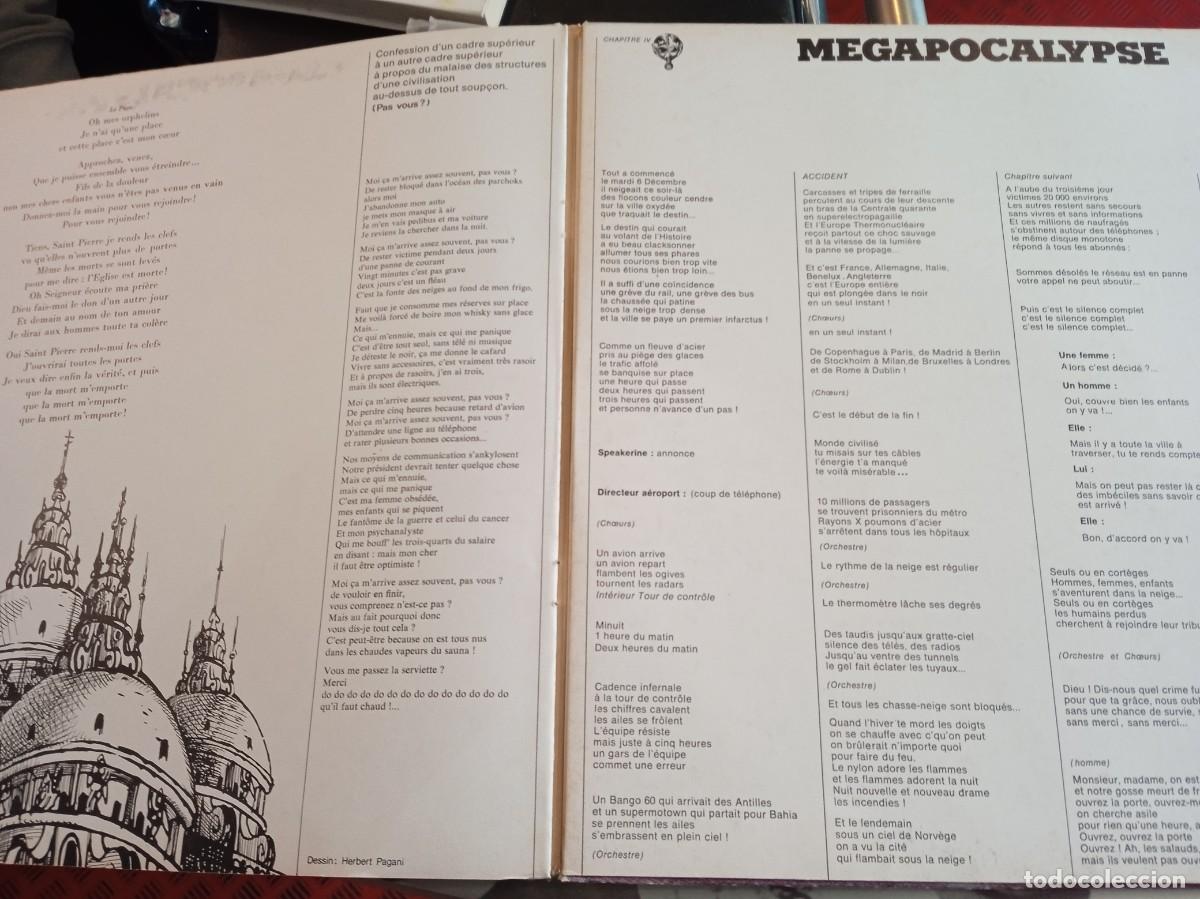 Discos de vinilo: HERBERT PAGANI- MEGALOPOLIS. LP DOBLE. CON EL LIBRETO COMPLETO. - Foto 7