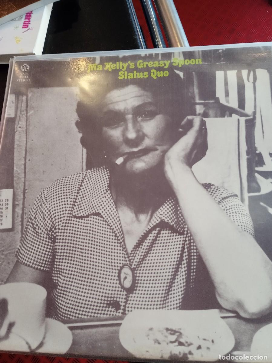 Discos de vinilo: STATUS QUO- MA KELLY&acute;S GREASY SPOON. LP - Foto 1