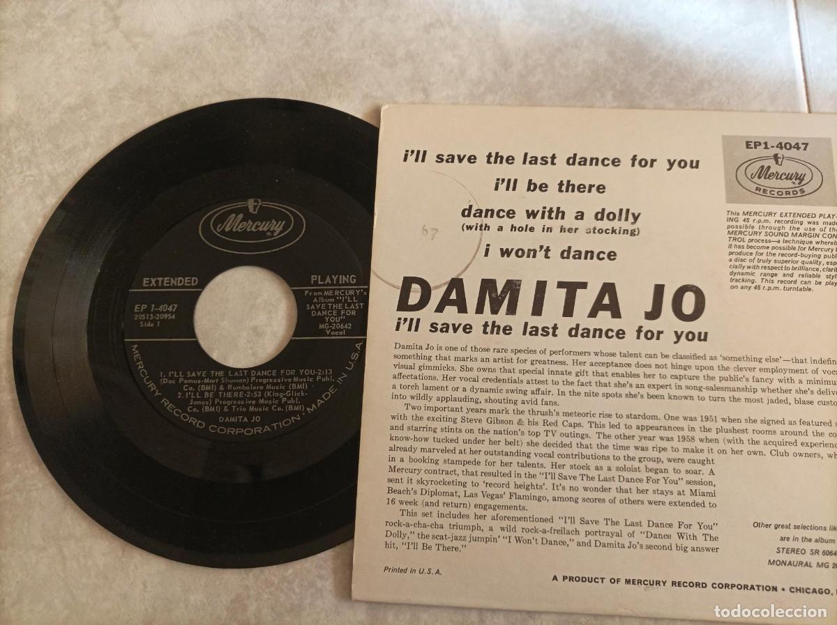 Discos de vinilo: Damita Jo ep USA original - Foto 2