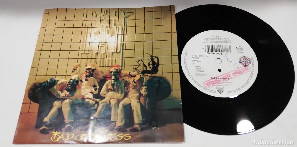 Discos de vinilo: SCO49-D.A.D. - Bad Craziness (7&rdquo;, Single) - Foto 1