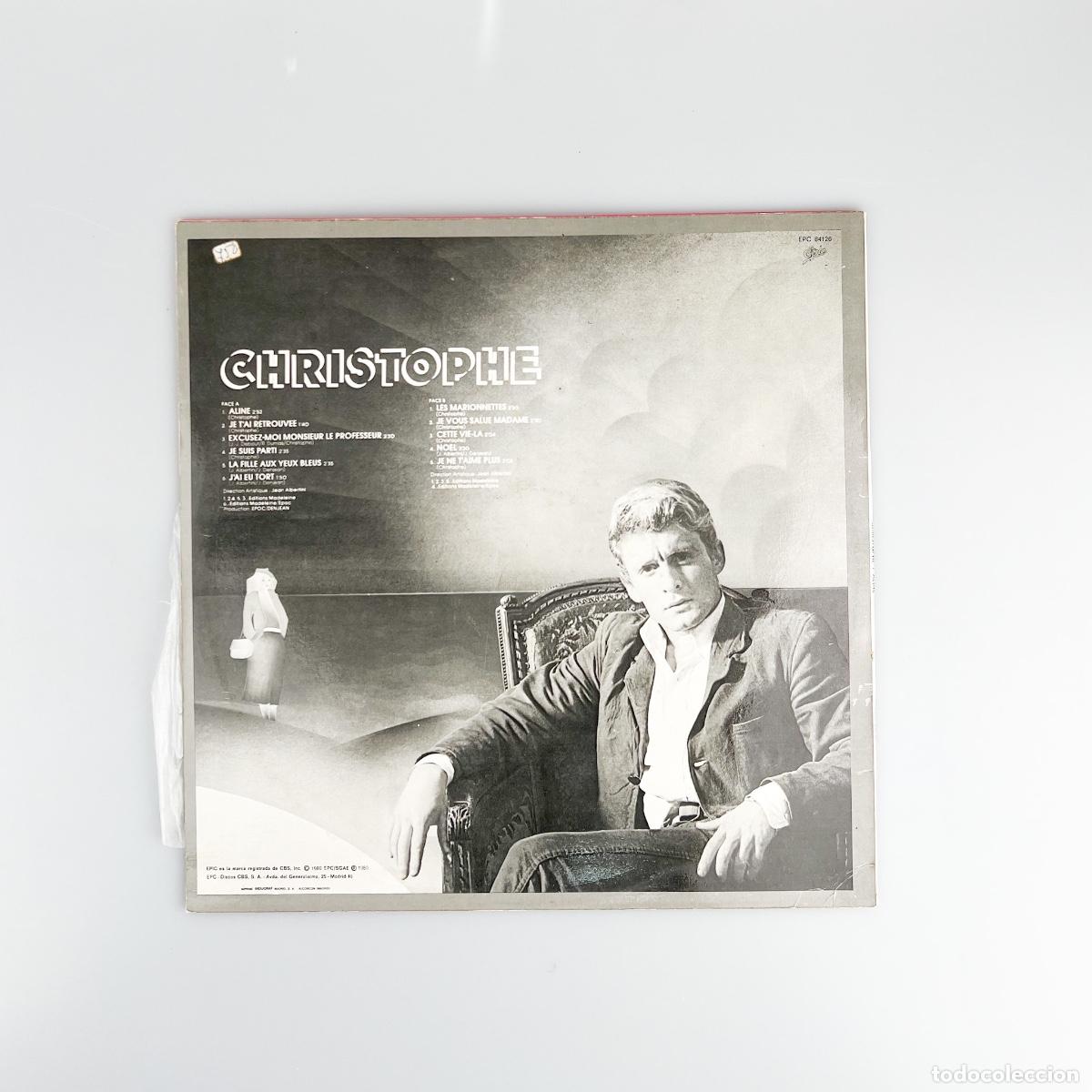 Discos de vinilo: LP. Christophe. Aline (VG+/VG+) - Foto 2