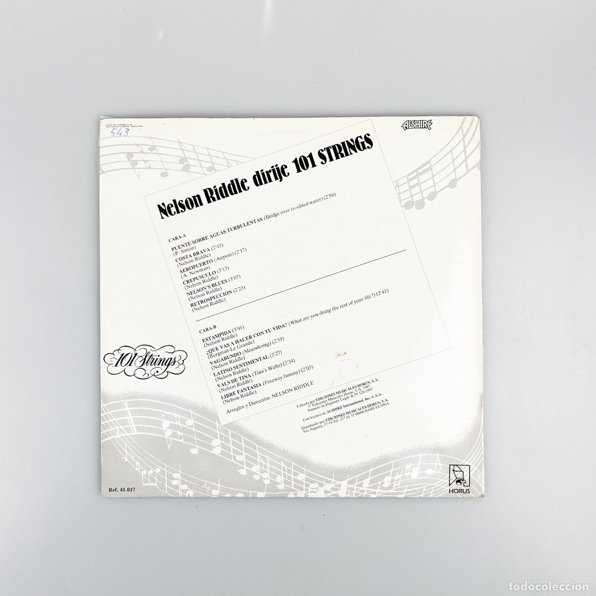 Discos de vinilo: LP. Nelson Riddle Dirije 101 Strings (VG/VG) - Foto 2