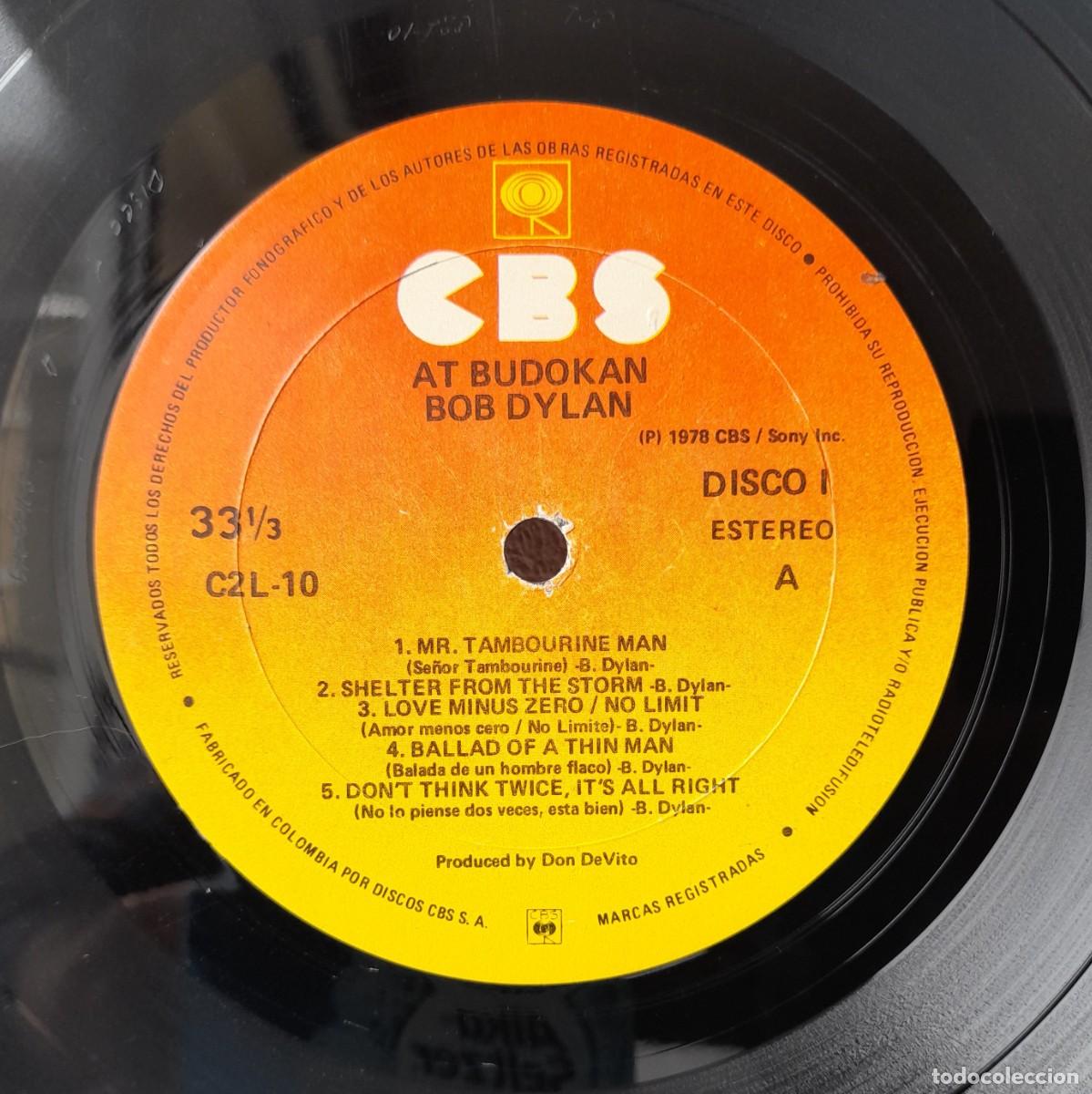 Discos de vinilo: ROCK-Bob Dylan / At Budokan. A&ntilde;o 1979 - Foto 9