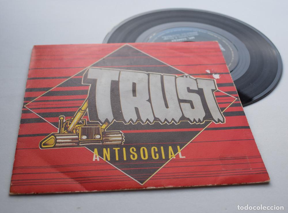 Discos de vinilo: Trust &ndash; Antisocial - SINGLE 1980 - Foto 2