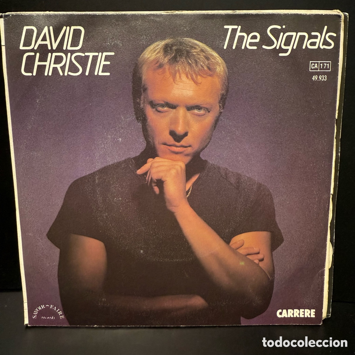 Discos de vinilo: David Christie - Saddle Up (Single) - Foto 2