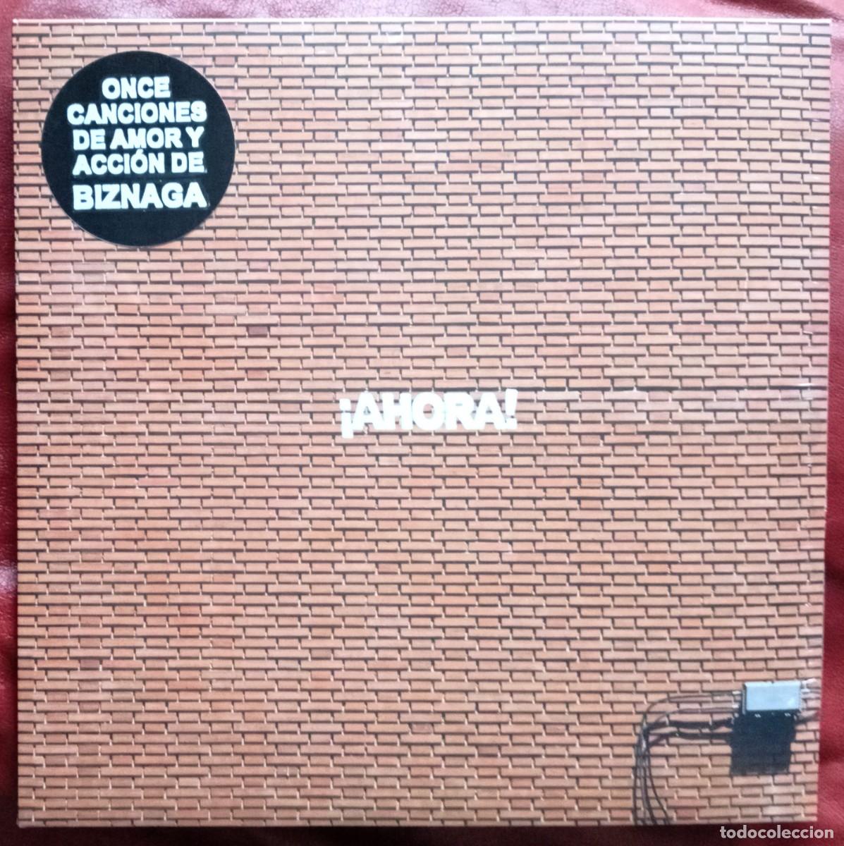 Discos de vinilo: BIZNAGA - &iexcl;AHORA! LP - Foto 1