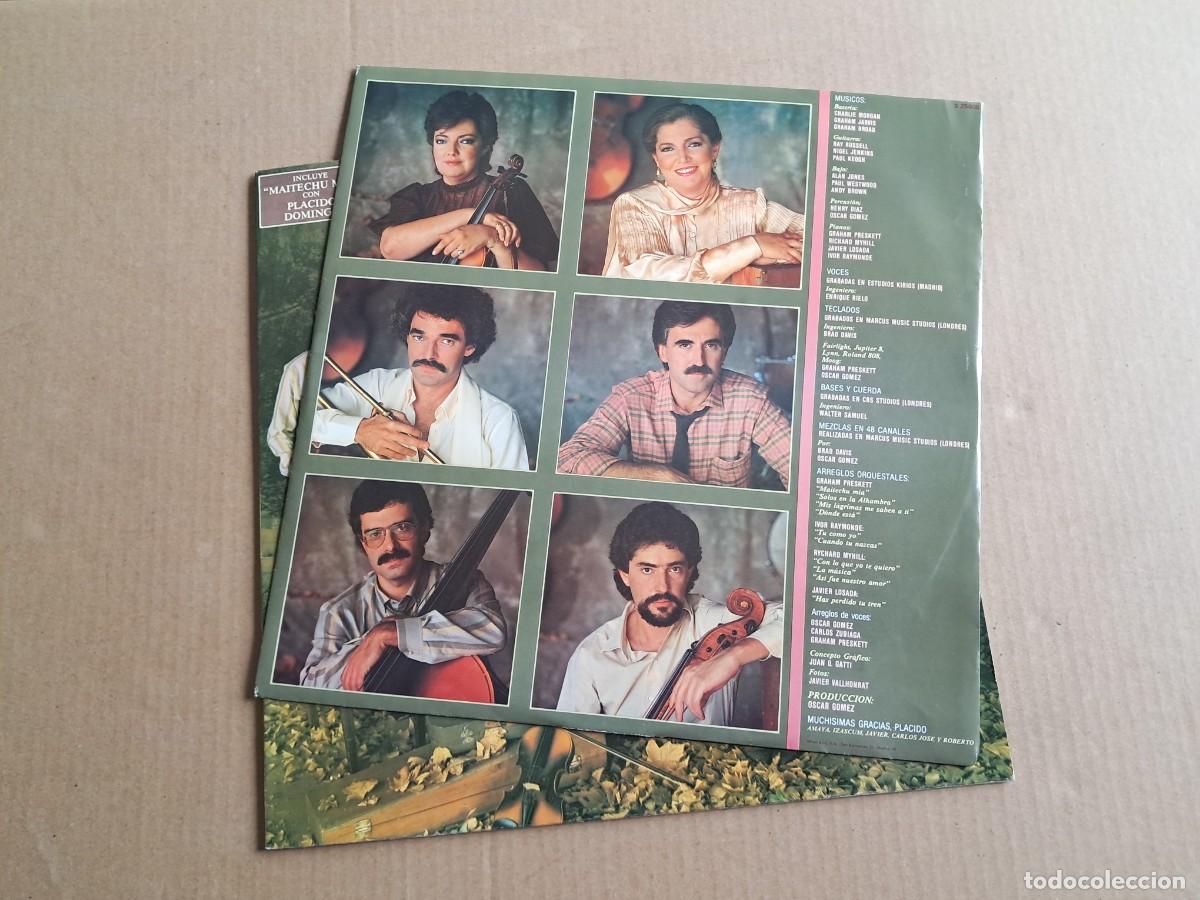 Discos de vinilo: MOCEDADES - LA MUSICA LP 1983 - Foto 2