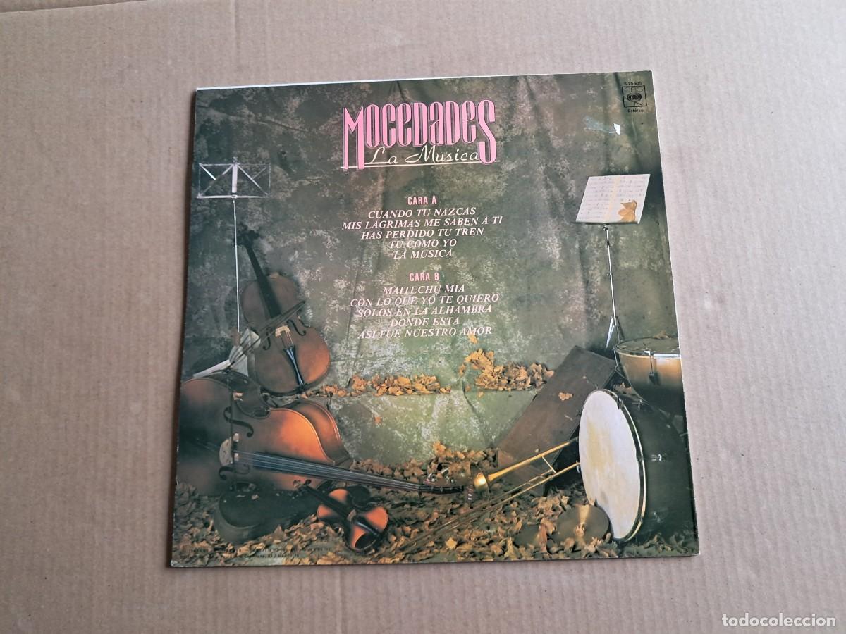 Discos de vinilo: MOCEDADES - LA MUSICA LP 1983 - Foto 5