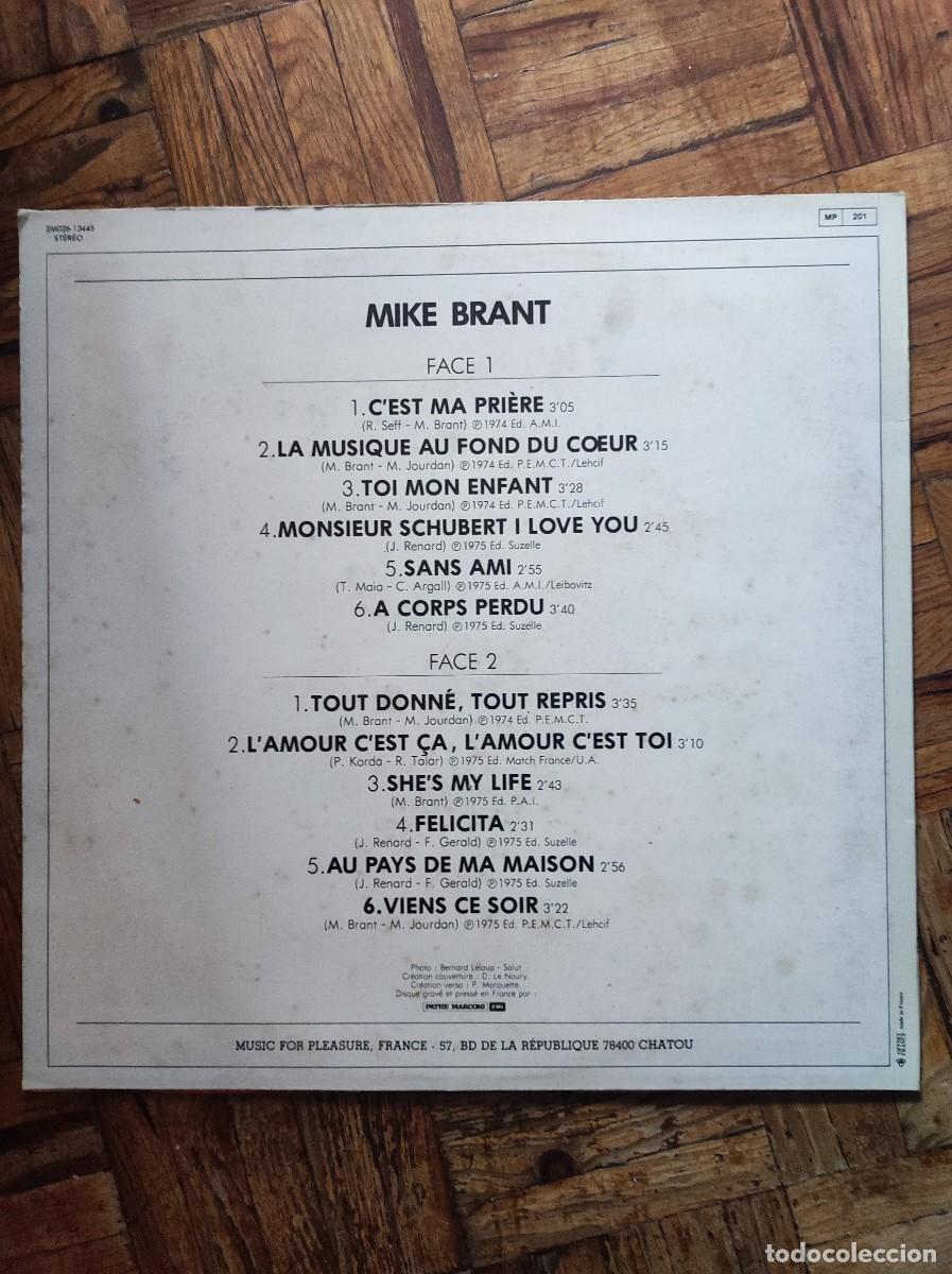 Discos de vinilo: Mike Brant &ndash; CEst Ma Pri&egrave;re...Vinyle, LP, Compilation - Foto 2