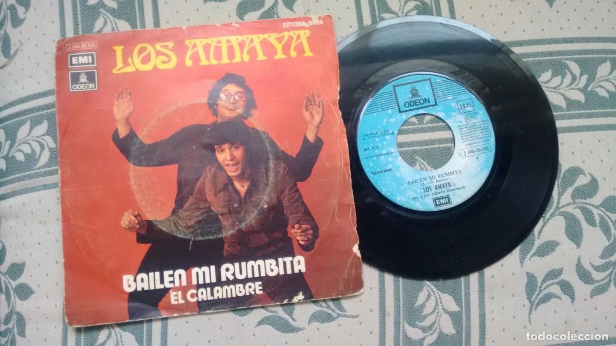 Discos de vinilo: Single (vinilo) de LOS AMAYA a&ntilde;os 70 - Foto 1