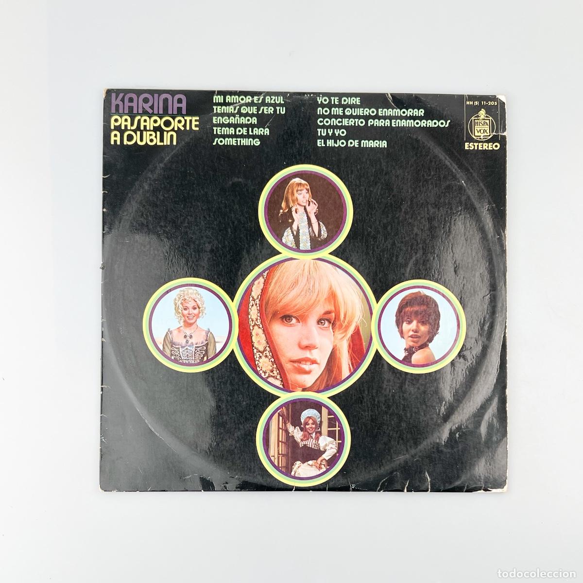 Discos de vinilo: LP. Karina. Pasaporte A Dublin (VG/VG) - Foto 1