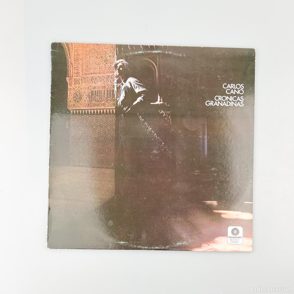 Discos de vinilo: LP. Carlos Cano. Cronicas Granadinas (VG+/VG+) - Foto 1