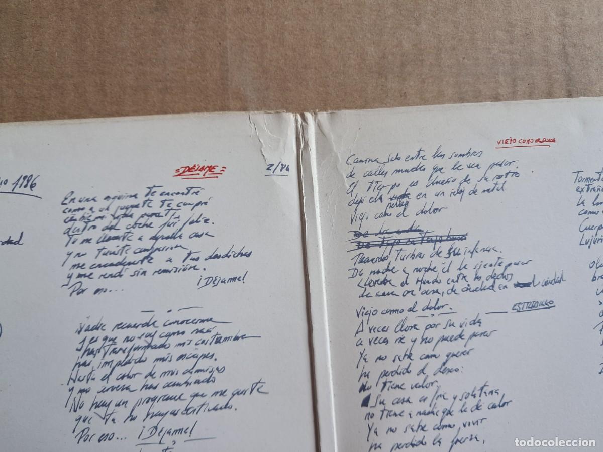 Discos de vinilo: RAMONCIN - LA VIDA EN EL FILO LP GATEFOLD 1986 - Foto 4