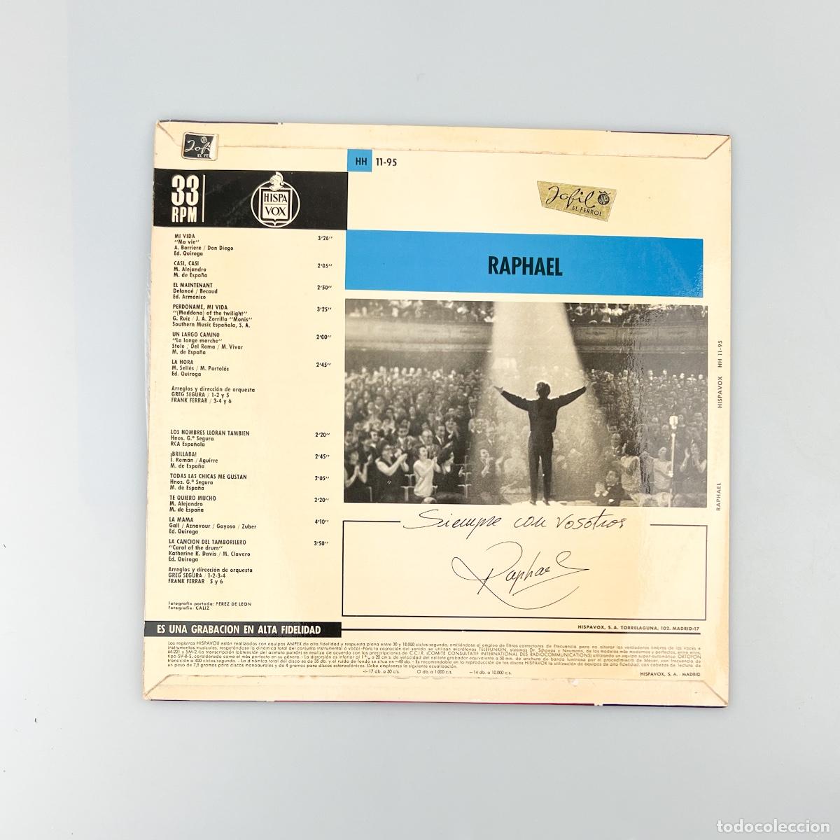 Discos de vinilo: LP. Raphael. Le Llaman Jesus! (VG/VG) - Foto 2