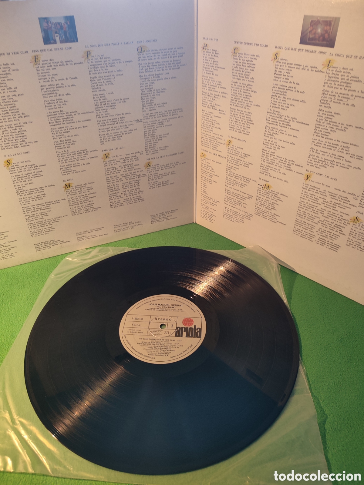Discos de vinilo: Joan Manuel Serrat - Tal com raja - Foto 2