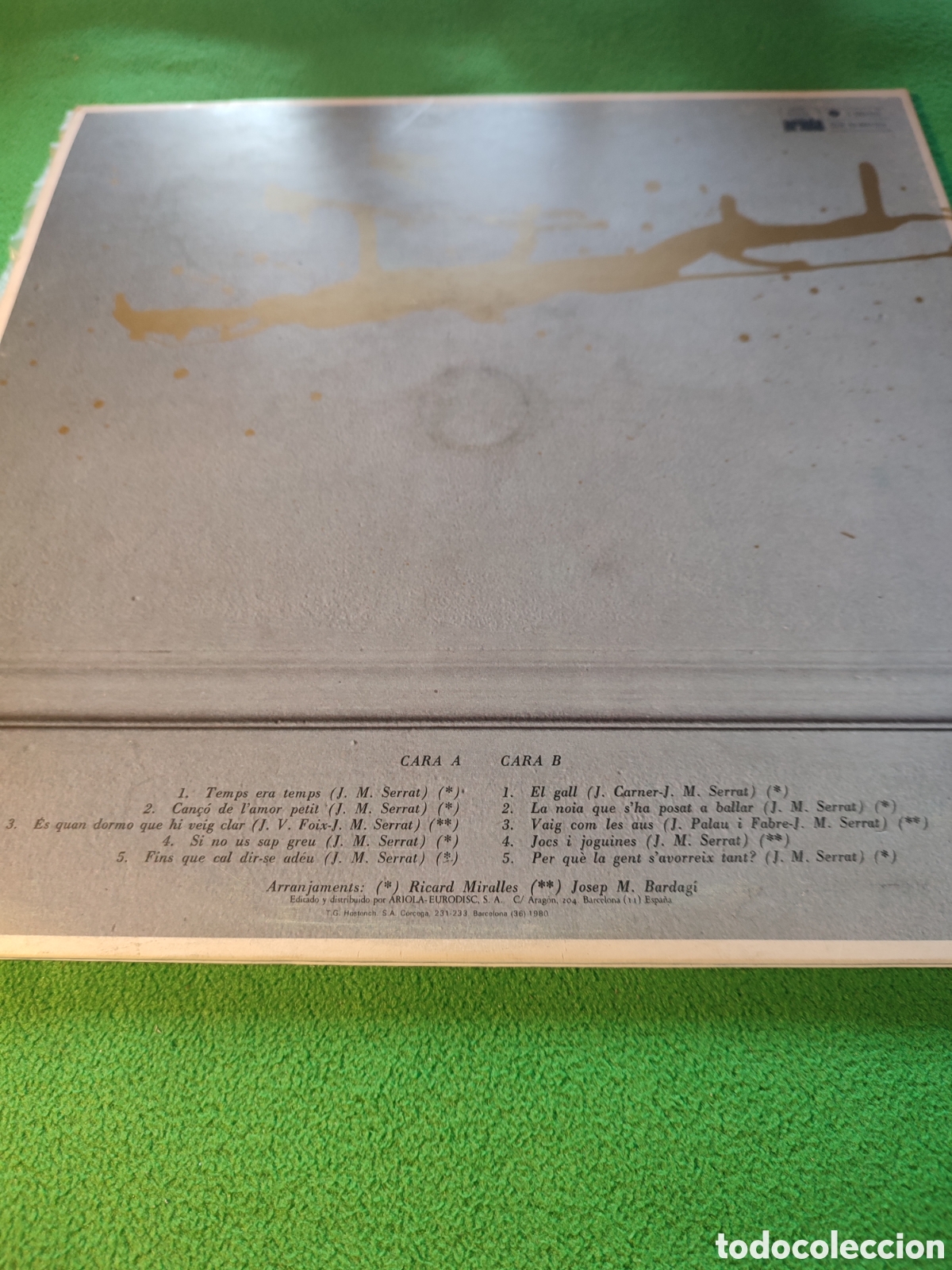 Discos de vinilo: Joan Manuel Serrat - Tal com raja - Foto 3